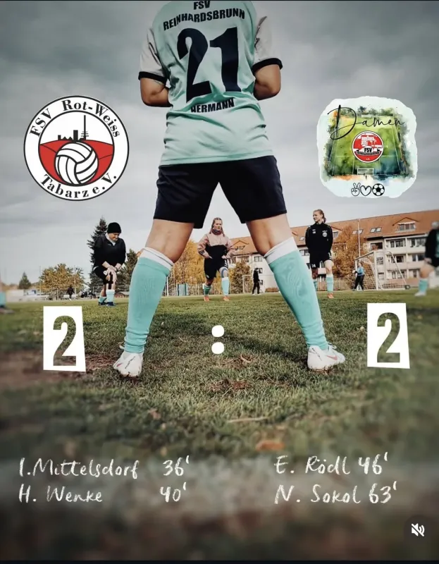 Damen mit einem 2:2 im Derby