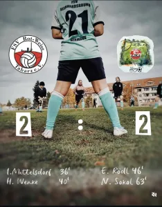 Damen mit einem 2:2 im Derby