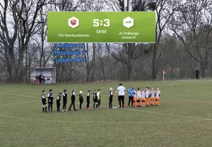 E1-Junioren feiern Heimsieg